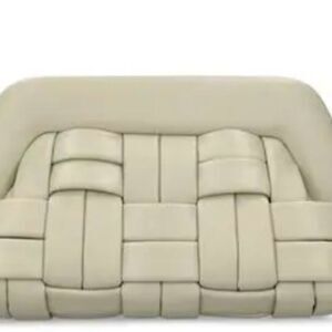 Themoire Bios Weaved Clutch woven handbag green purse green wallet bag